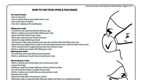 Covid mask design