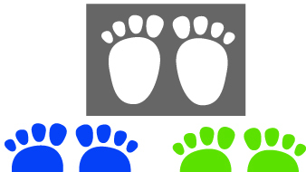 Graphics based on school logo