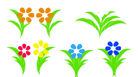 Graphics based on school logo